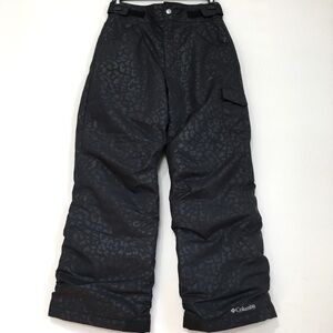 Columbia Boys Ice Slope II Waterproof Black Outdoor Snow Pant